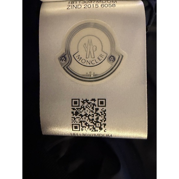 Moncler Dedonette Bomber Women's Jacket Navy Size 0 XS - Picture 7 of 11